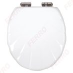   FERRO, soft close kagylómintás wc ülőke, MDF, WC/SOFTMUSLELY