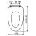 FERRO, soft close wc ülőke, MDF, WC/SOFTSTONE1