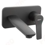   FERRO Stratos Black - falsík alá építhető egykaros mosdócsaptelep / mosdó csaptelep / fekete / BSC3PABL