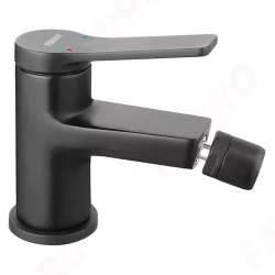 FERRO Stratos Black  álló egykaros bidécsaptelep / bidé csaptelep / bide / bidet / fekete / BSC6BL