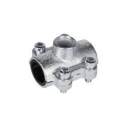 GEBO ANB megfúróidom acél csőhöz / vascsőhöz, belső menetes, leágazás készítéséhez, 1/2" (21,3) x 1/2", 1/2"-os (NA15) idom 1/2"-os menettel, gyári cikkszám: 01.261.28.0101