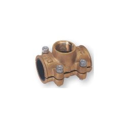 GEBO MB réz megfúróidom rézcsőhöz, belső menetes, leágazás készítéséhez, 22 mm-es  x 1/2", 22-es idom 1/2"-os menettel