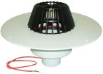 HL62.1P/2 SuperDrain lapostető lefolyó DN125, PVC karimával, fűtéssel (10-30W/230V). HL62.1P/2 SuperDrain lapostető lefolyó DN125, PVC karimával, fűtéssel (10-30W/230V).