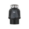   Insinkerator POWER Series Premium 700 SR konyhamalac pneumatikus kapcsolóval, levegőkapcsoló nyomógomb 3 színben a csomagban (matt fekete, krómozott és szálcsiszolt acél hatású), csökkentett zajszint, MultiGrind technológia, cikkszám: 80382T-ISE