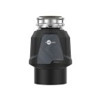   Insinkerator POWER Series Premium 700 SR konyhamalac pneumatikus kapcsolóval, levegőkapcsoló nyomógomb 3 színben a csomagban (matt fekete, krómozott és szálcsiszolt acél hatású), csökkentett zajszint, MultiGrind technológia, cikkszám: 80382T-ISE