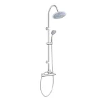   Invena GRACJA zuhanyszett, 5 funkciós, fejzuhannyal, króm, AU-15-D01-C