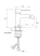 Invena GLAMOUR Bidécsaptelep, arany, PVD bevonat, BB-02-009-V