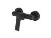   Invena NERI BLACK zuhanycsaptelep, fali, zuhanyszett nélkül, fekete, waterplating bevonat, BN-01-004-L