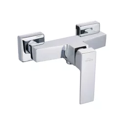 Invena PAROS zuhanycsaptelep, fali, zuhanyszett nélkül, króm, BN-09-001-A