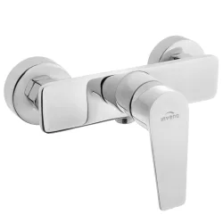 Invena DOKOS zuhanycsaptelep, fali, zuhanyszett nélkül, króm, BN-19-001-V