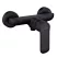 Invena SIROS BLACK zuhanycsaptelep, fali, zuhanyszett nélkül, fekete, waterplating bevonat, BN-90-004-A Invena SIROS BLACK zuhanycsaptelep, fali, zuhanyszett nélkül, fekete, waterplating bevonat, BN-90-004-A