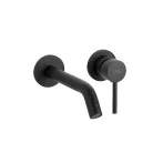   Invena DAFNI falsík alá építhető mosdócsaptelep, fekete, waterplating bevonat, BP-88-U04-A