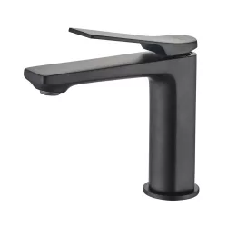 Invena NERI BLACK mosdócsaptelep, álló, fekete, waterplating bevonat, BU-01-004-L