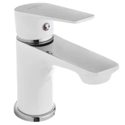 Invena DOKOS  mosdócsaptelep, álló, fehér-króm, BU-19-002-V