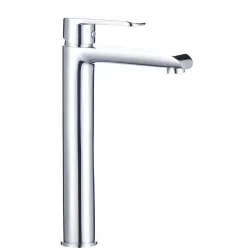 Invena SIROS magasított mosdócsaptelep, álló, króm, BU-90-W01-A