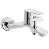   Invena DOKOS kádcsaptelep, fali, zuhanyszett nélkül, króm, BW-19-001-V