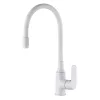   Invena JOGA PLUS konyhai csaptelep, álló, flexibilis kifolyócsővel, fehér, BZ-32-P02-C