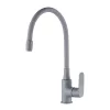   Invena JOGA PLUS konyhai csaptelep, álló, flexibilis kifolyócsővel, szürke, BZ-32-P05-C