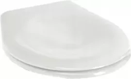 Kolo Nova TOP Junior gyerek / gyermek Wc ülőke (60112000)  fehér, nemesacél / fém zsanérral, antibakteriális kivitelben, Duroplaszt, 60112-000