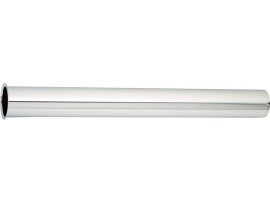 Krómozott peremes cső, átmérő 32 mm-es hosszabítócső 25 cm-es, lefolyóhoz, szifonhoz, szifontoldó, merülőcső, mosdóhoz, mosdószifonhoz32x250 mm