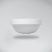 Marmy ASTI ROUND D32x5 cm kerek, kör alakú mosdó, beépíthető, pultba süllyeszthető, öntött márvány, túlfolyóval, csapfurat nélkül, fehér / 80 7647 03 10 10 / 807647031010