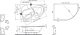RAVAK Rosa I. Aszimmetrikus akrilkád, kád, 160x105 cm-es, hófehér, fehér,  balos, CM01000000, karcos termék, minimális esztétikai hibával