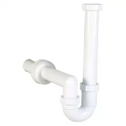 STYRON STY-638-3-F mosogató, falikút csőszifon / mosogató szifon leeresztő nélkül, 6/4"- 40 mm