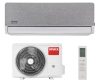   VIVAX ACP12CH35AEHI+ SILVER H-design hűtő-fűtő mono split klíma szett / légkondicionáló, A+++/A++,  Wi-Fi előkészítés, légkondi, R32, inverteres, kültéri + beltéri egység, 3,5 kW-os kivitel, fehér + ezüstszürke textil hatású előlap, ACP-12CH35AEHI+