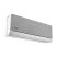 VIVAX ACP12CH35AEHI+ SILVER H-design hűtő-fűtő mono split klíma szett / légkondicionáló, A+++/A++,  Wi-Fi előkészítés, légkondi, R32, inverteres, kültéri + beltéri egység, 3,5 kW-os kivitel, fehér + ezüstszürke textil hatású előlap, ACP-12CH35AEHI+