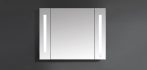   Wellis Canaria 80x70 cm tükrös fürdőszoba szekrény LED világítással,  WB00324