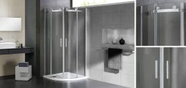 Wellis MyLine Spa Virgo 90x90x195 negyedköríves zuhanykabin Easy Clean,  WC00476