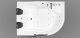 Wellis Dublo E-Max™, hidromasszázs kád, csaptelep nélkül, 180x130x70 cm, WK00005-7