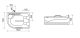 Wellis Dublo E-Max™, hidromasszázs kád, csaptelep nélkül, 180x130x70 cm, WK00005-7