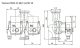 WILO Yonos PICO-D 30/1-6 PN 10 nagyhatásfokú nedvestengelyű fűtési keringető szivattyú / ikerszivattyú energiatakarékos, 180 mm-es beépítési hosszal, cikkszám 4230948