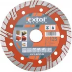   EXTOL PREMIUM gyémántvágó TURBO Plus száraz és vizes vágáshoz 125mm / 8803032 / (MB)